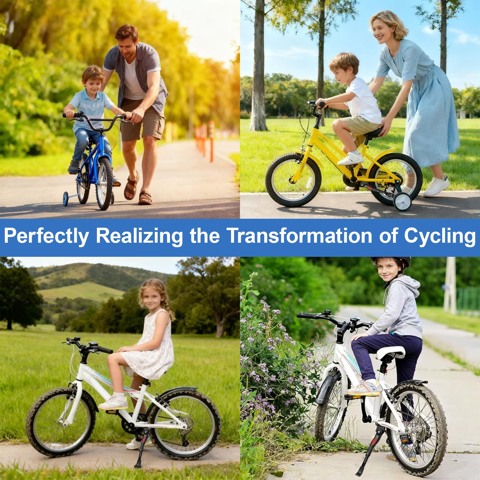Csoalpo waterproof kickstand design suitable for all-weather rides