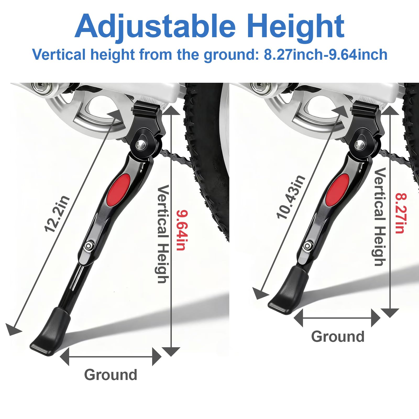 Csoalpo rust-resistant aluminum kickstand highlighting durable construction