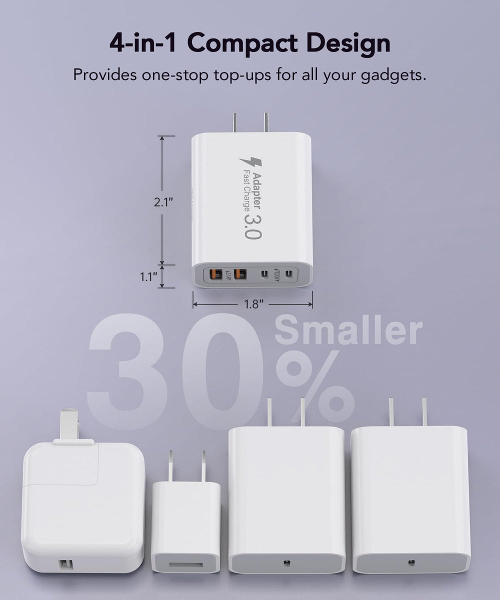 CSODINCE 40W charger block in workspace ready for home or office