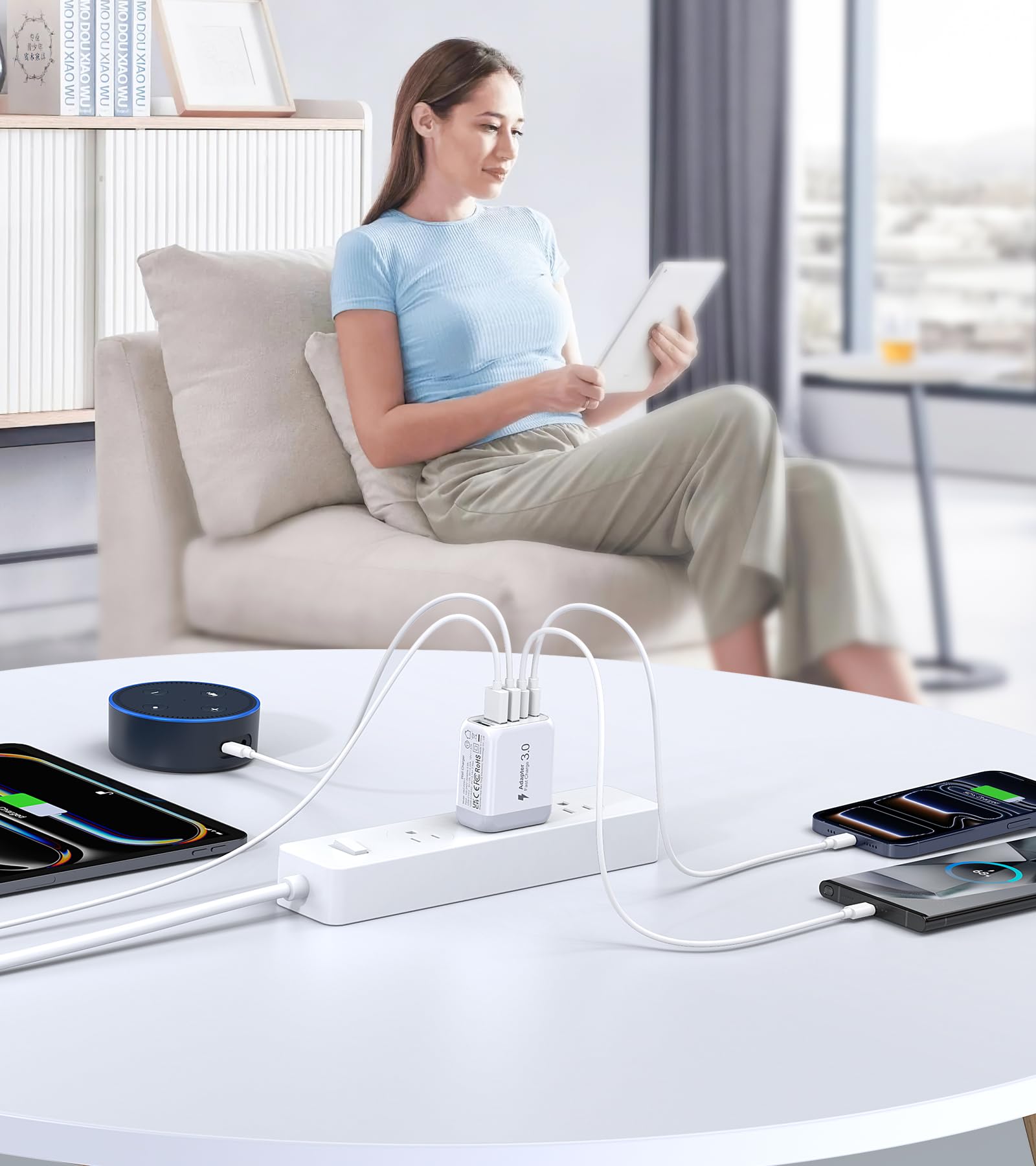 CSODINCE universal compatibility banner communicates broad device support including iPhone and Samsung.
