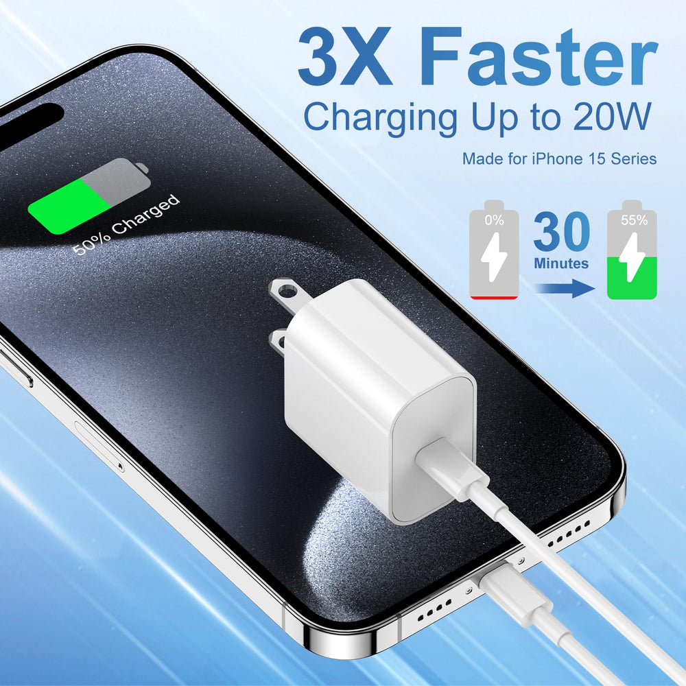 CSXZCOON 10ft USB-C to USB-C cable extends reach for comfortable charging.