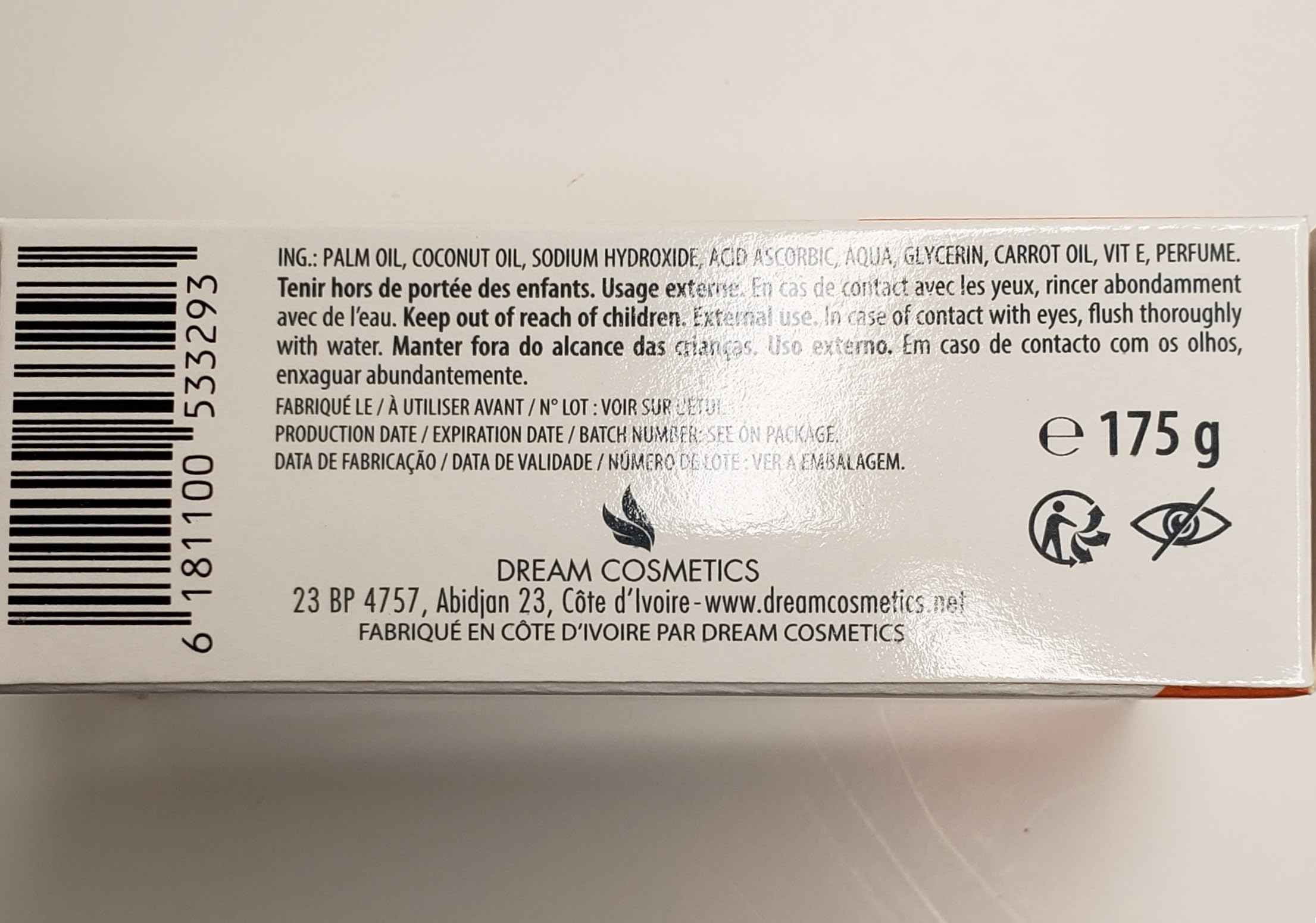 CT+ Clear Therapy serum dropper with fragrance sample and pencil.