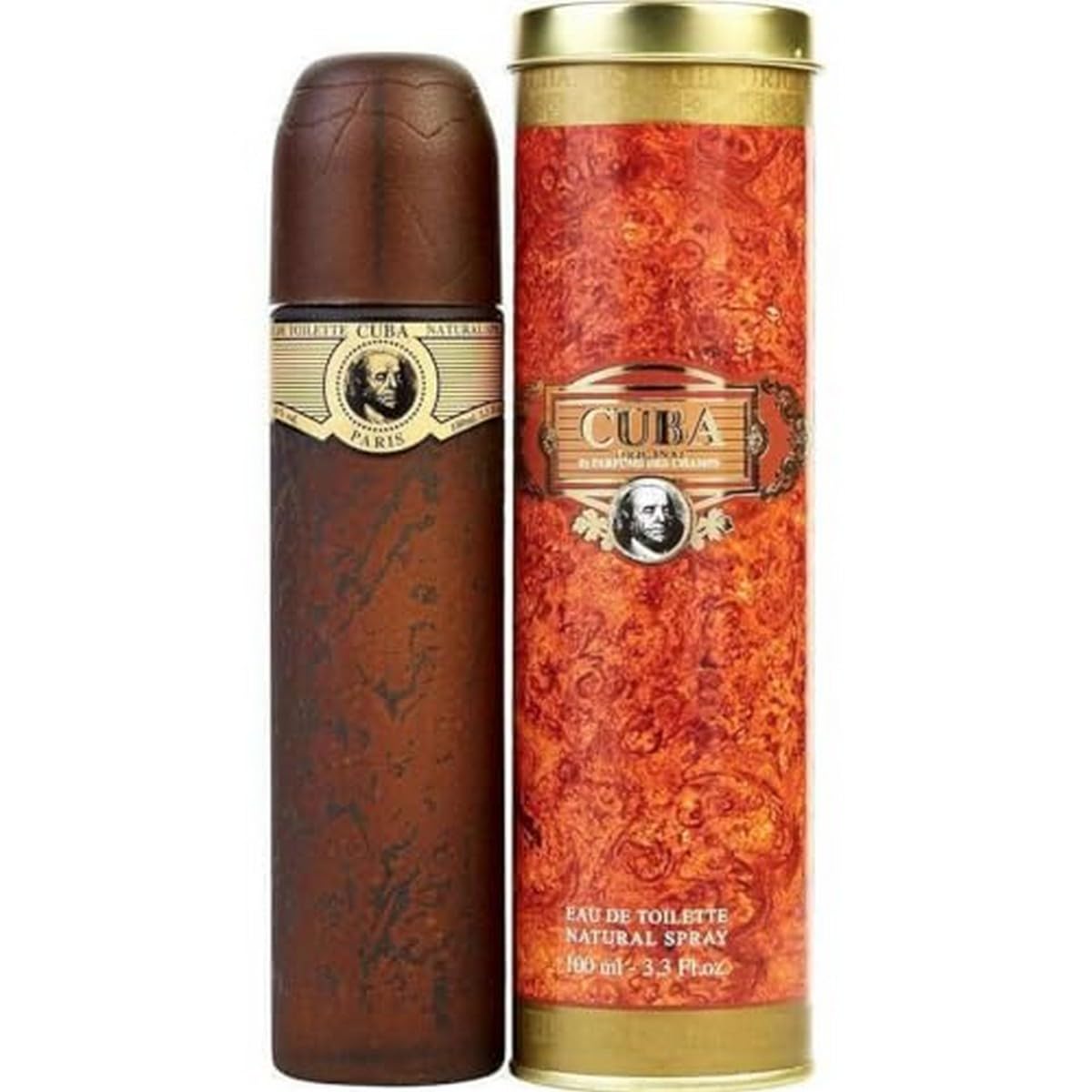Cuba Gold Eau de Toilette bottle for men, ideal for daily wear and daytime confidence