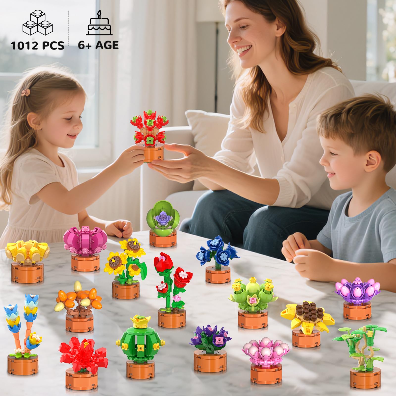 Cubimana gift-ready botanical toy collection for celebrations.