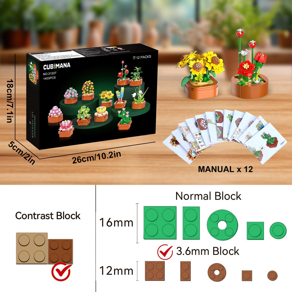 Safe, non-toxic CUBIMANA building toy suitable for ages 10+