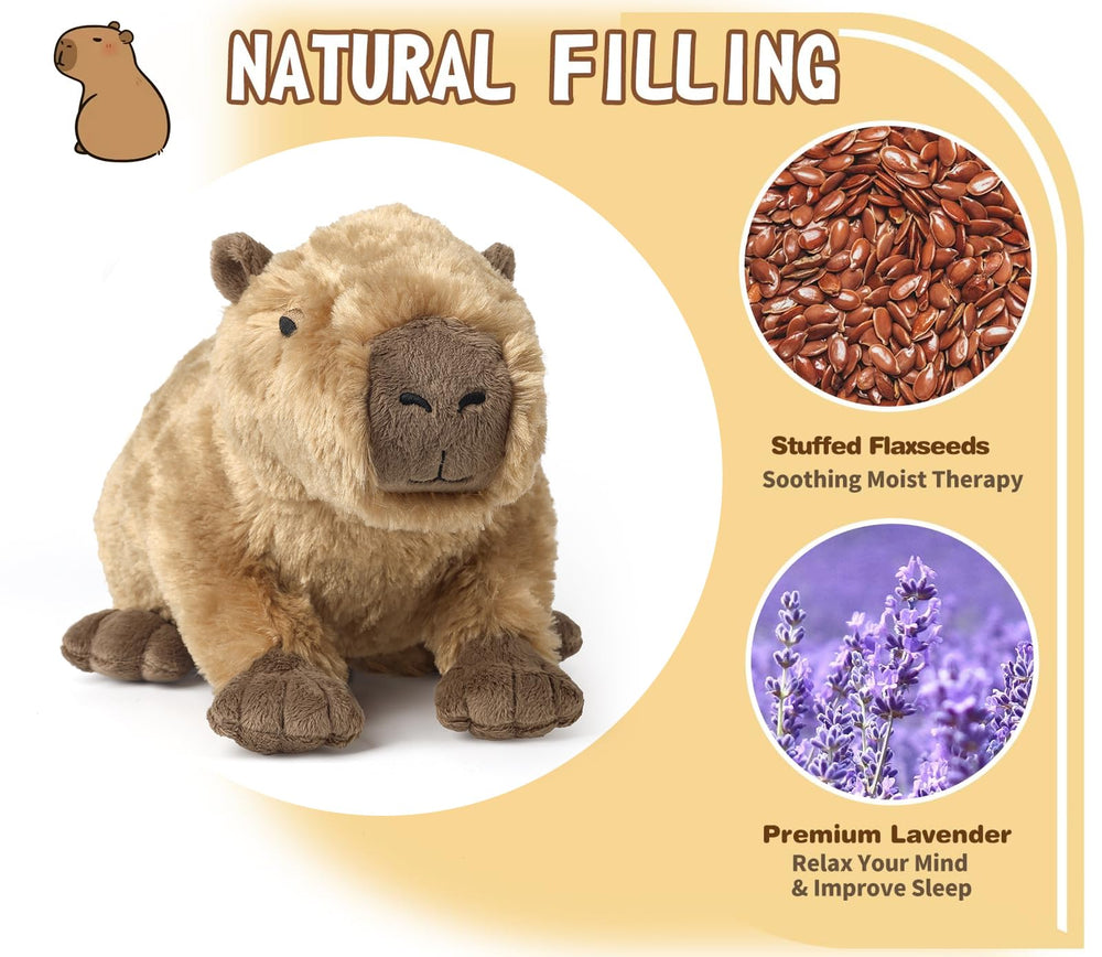 Cuckool Capybara plush cooled for gentle relief after activity