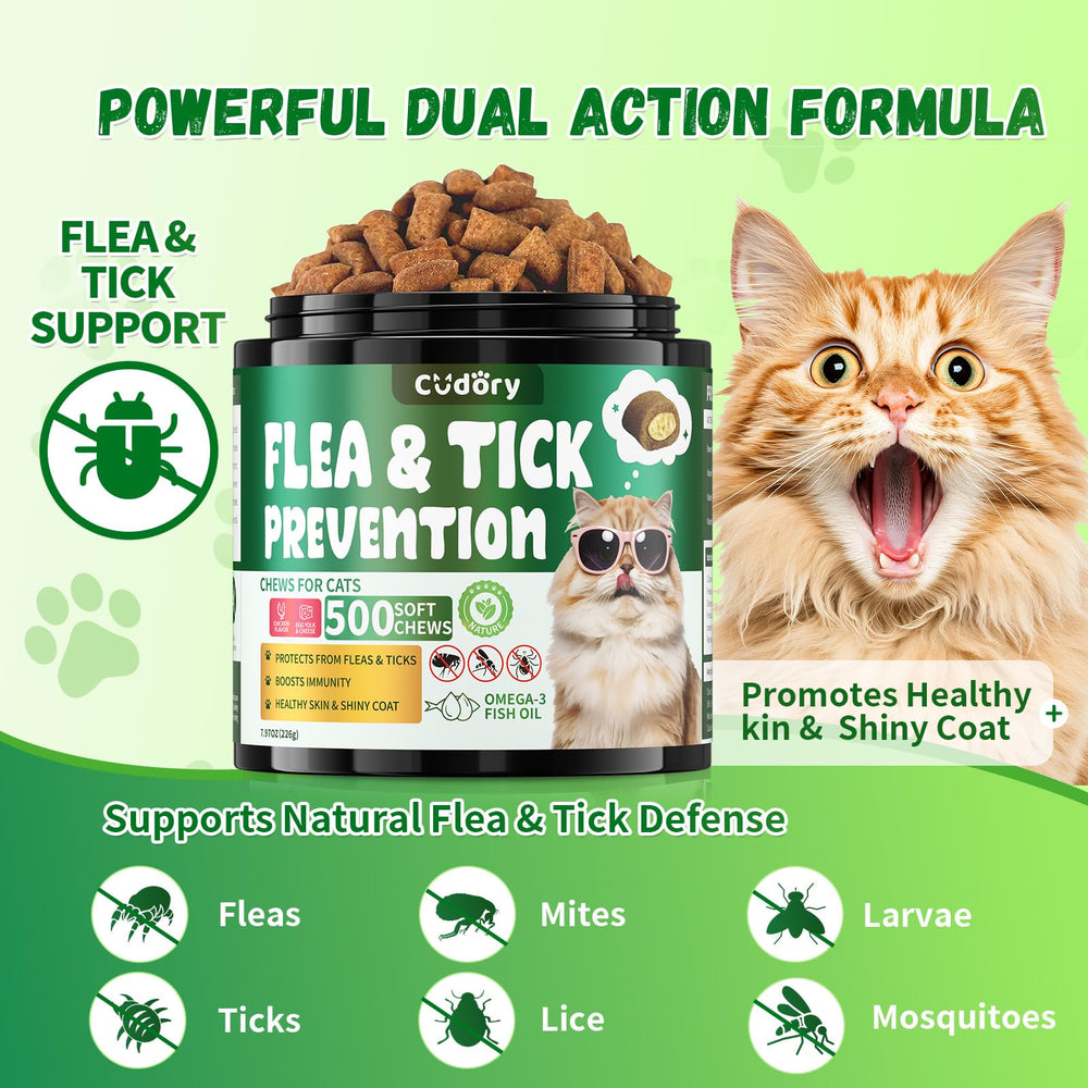 Cudory Cat Chews suitable for all breeds and ages for daily wellness