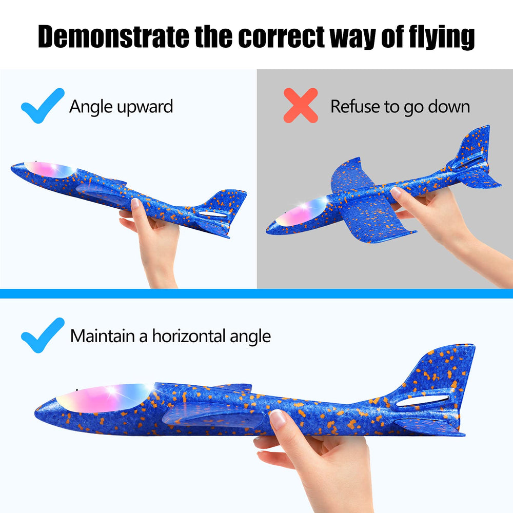 CUKU plane shows glider and reverse flight modes for versatile outdoor fun.