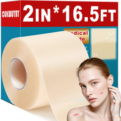 CUKWUYBY hydrocolloid roll 2in x 16.5ft with cut-to-fit flexibility for wound care
