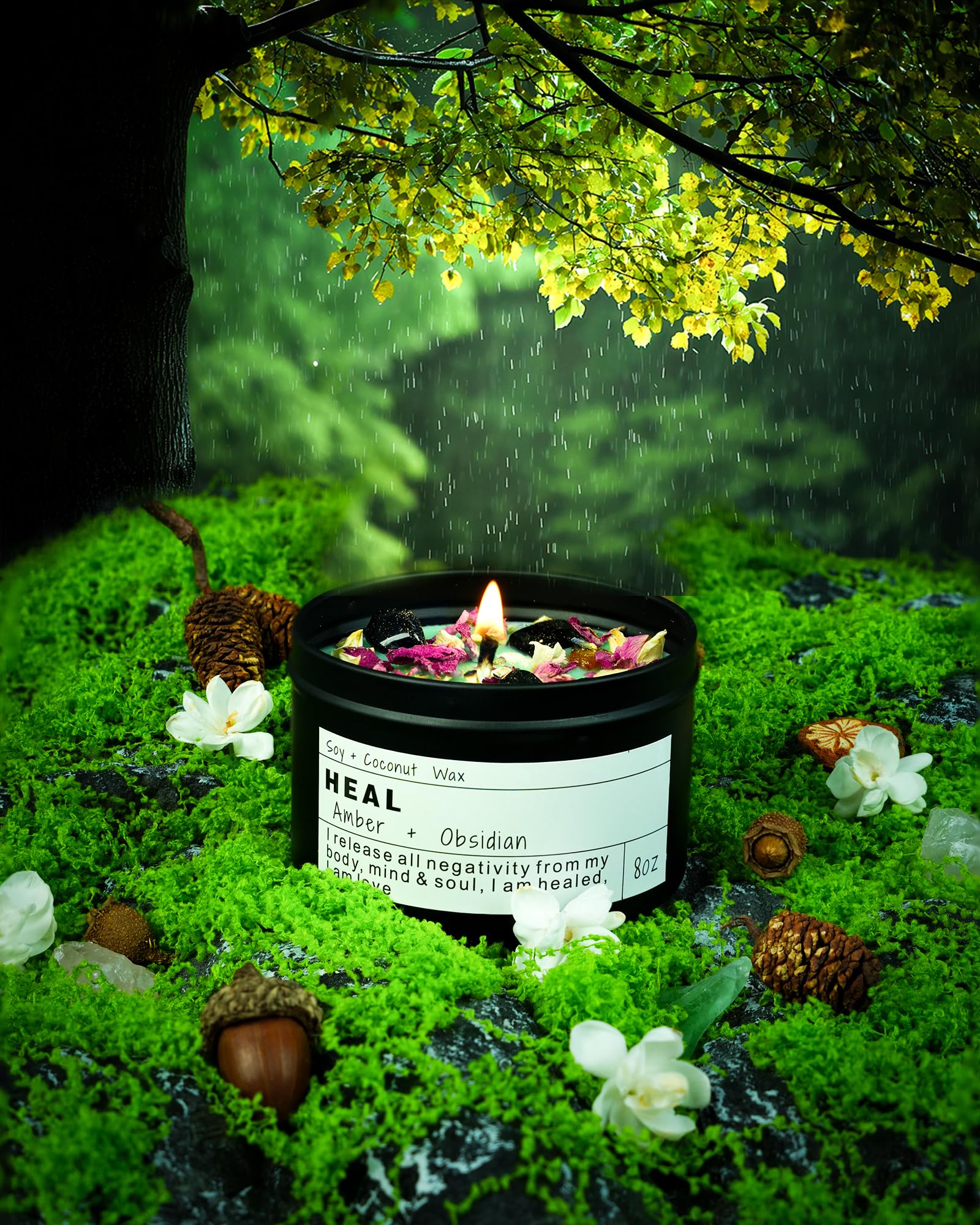 CULACEE dried-flowers-detail highlighting natural accents for calming ambience