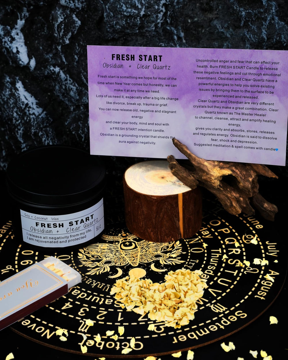 CULACEE Fresh Start oriental scent enhances mood during self-care.