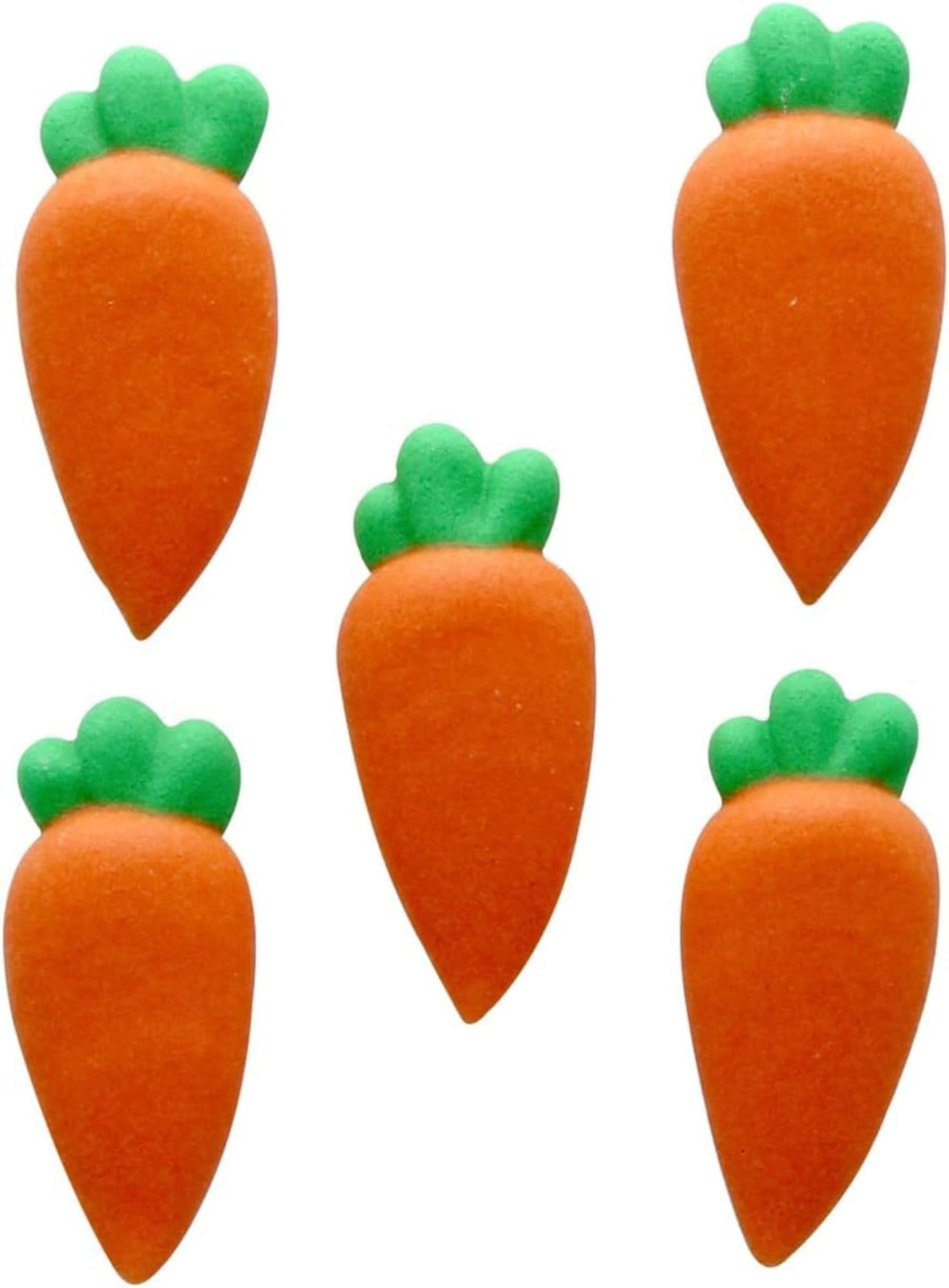 Culpitt carrot decorations complement carrot cakes cookies and cupcakes