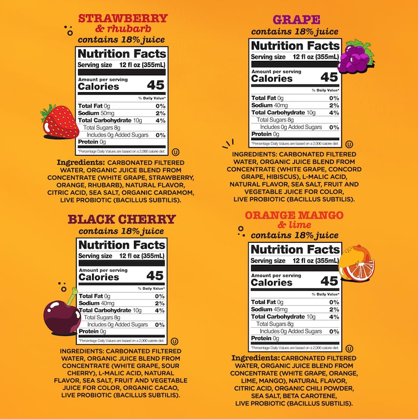 Culture Pop soda flavors display for quick tastings at parties and picnics.