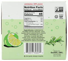 Culture Pop Watermelon Lime Rosemary Sparkling Soda bottle-side angle highlights bold flavor and packaging.