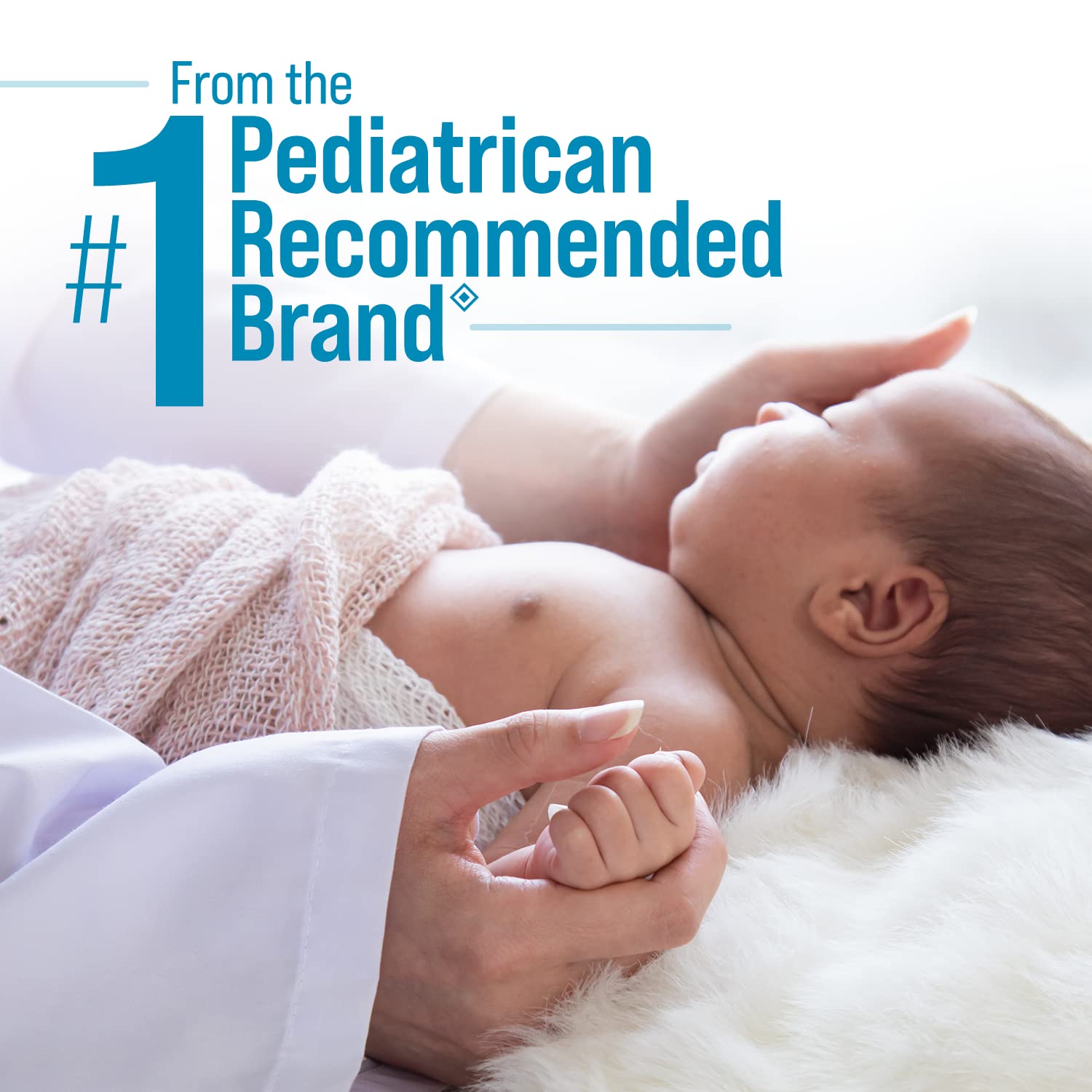Culturelle Baby Drops added to a baby bottle before feeding.