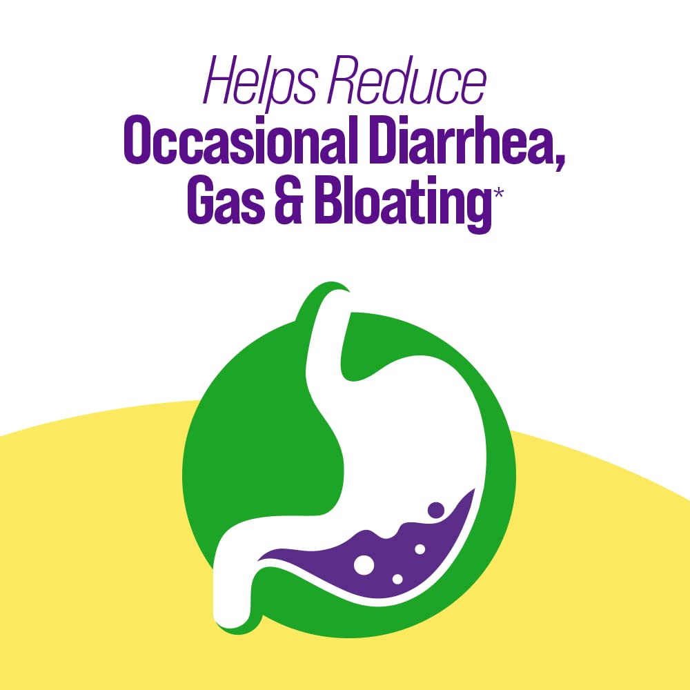 Culturelle digestive-health capsule label featuring 20B CFUs and the prebiotic inulin.