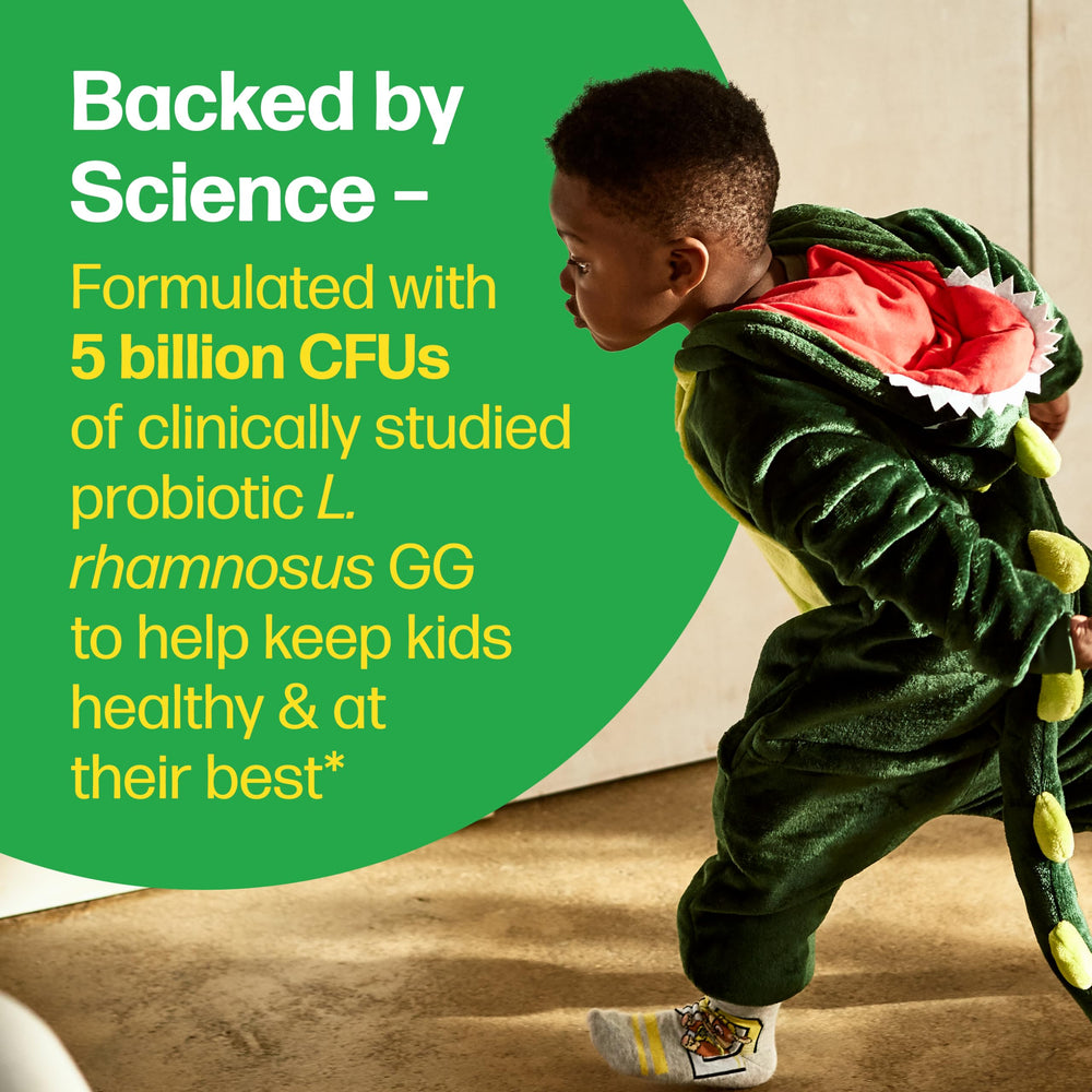 Culturelle Kids daily probiotic packets ready-to-use for convenient everyday wellness.