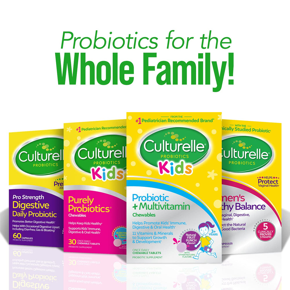 Culturelle nutrition label visible for easy reference.