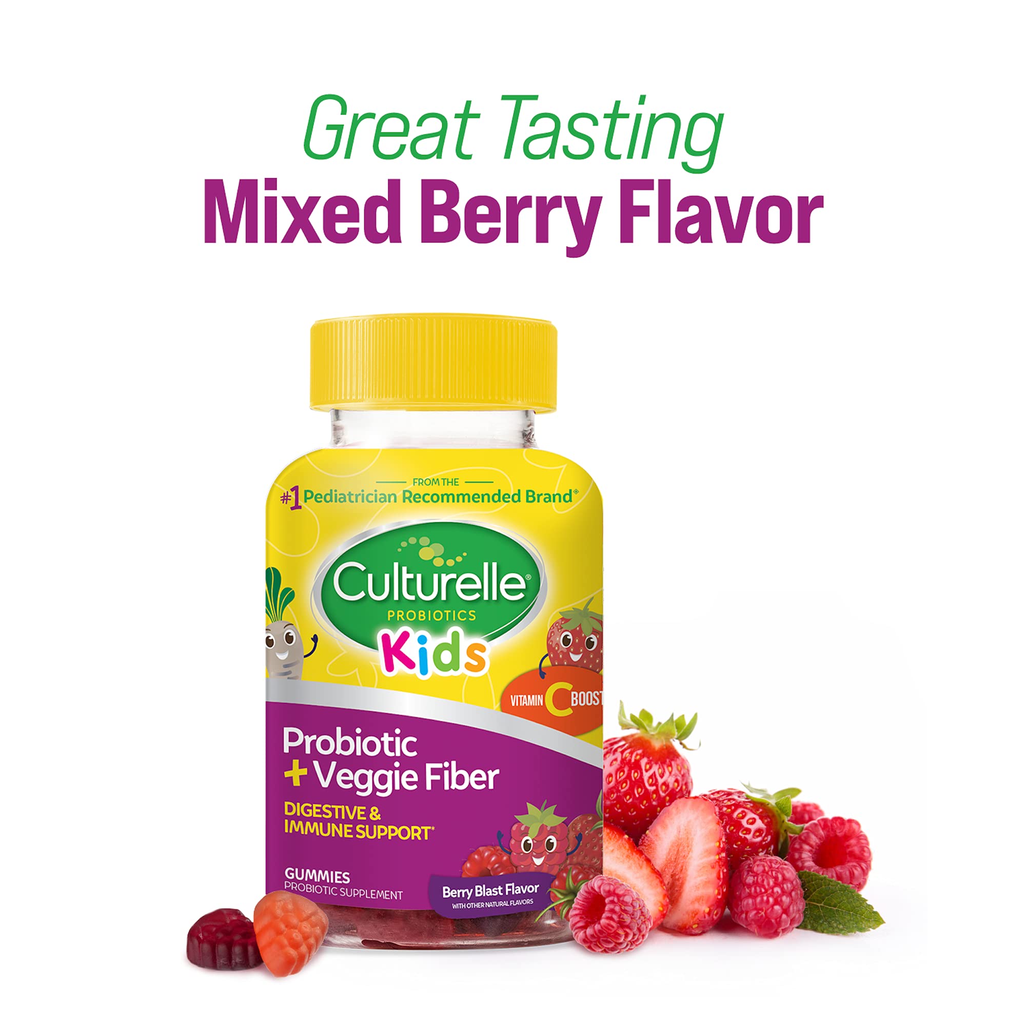 Culturelle Kids probiotic gummies pour captures convenient daily ritual for families