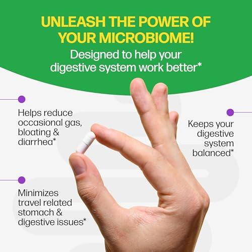 Vegetarian formula icon on Culturelle Pro Strength packaging