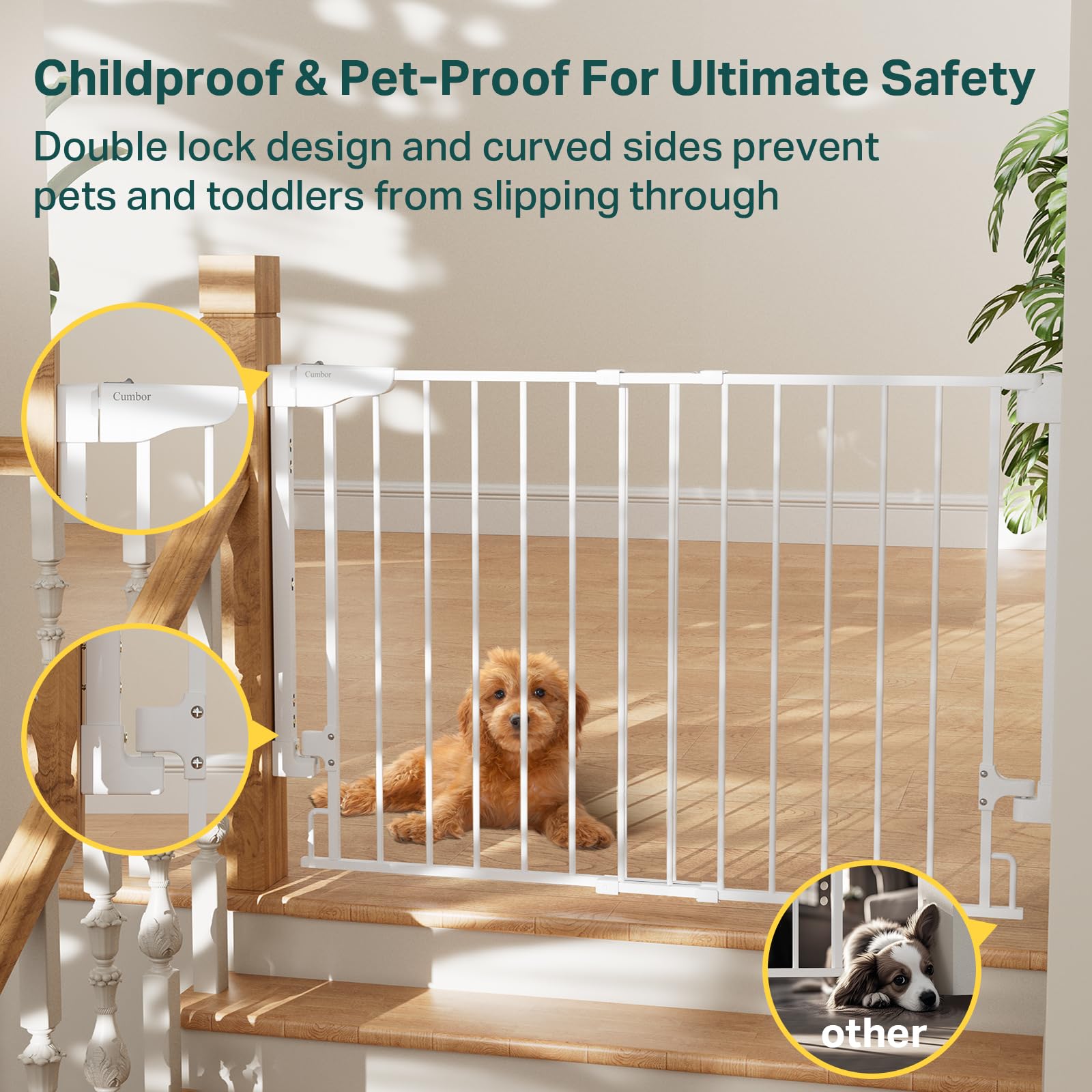 Cumbor 28-inch tall construction offers reliable everyday protection.
