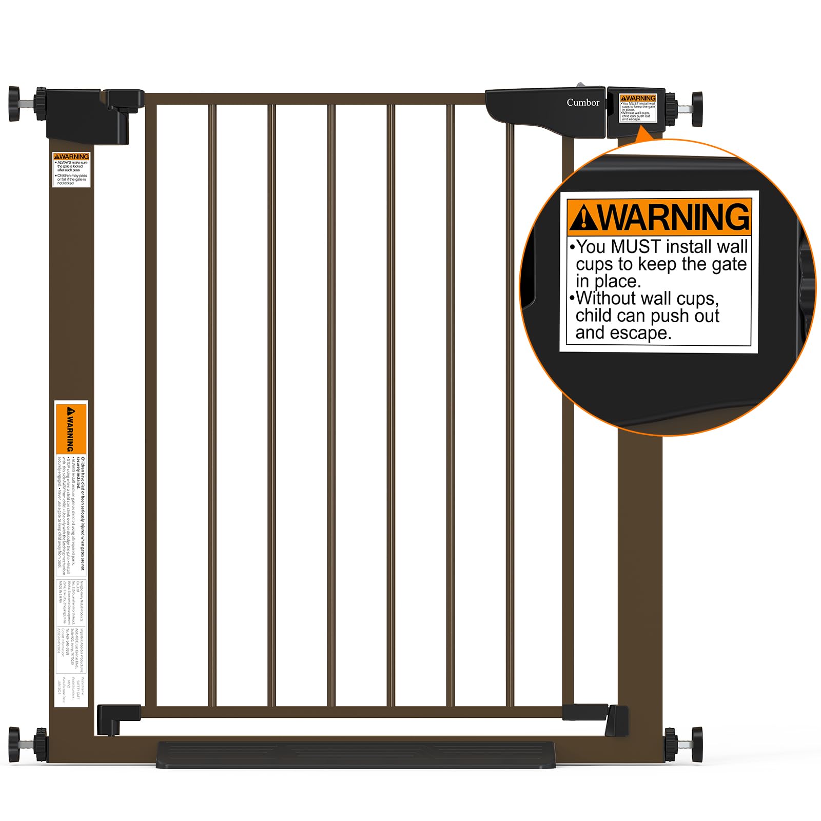 Cumbor gate in living room aids safe play areas for pets.
