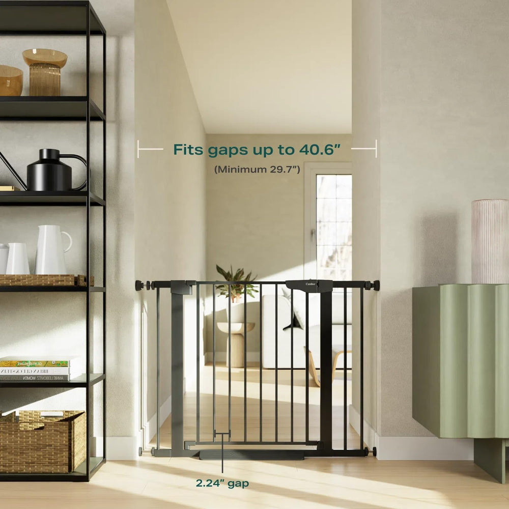 Cumbor pressure-mount setup enables tool-free installation in doorways
