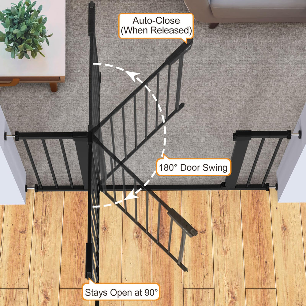 Cumbor double-lock safety-release prevents easy opening by children