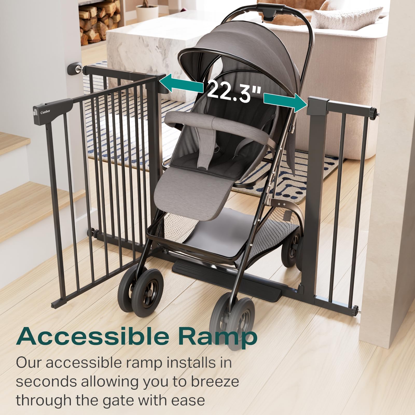 Cumbor durable steel design withstands up to 150N impact for reliable daily use