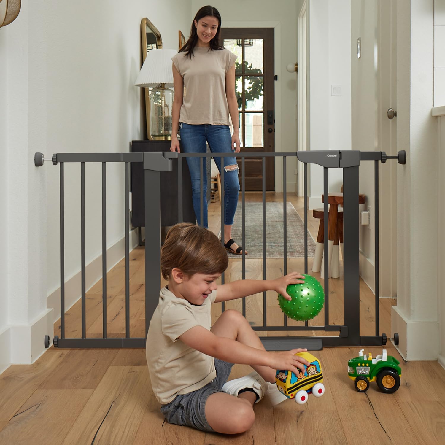 Cumbor family-friendly design supports babies and pets in shared spaces