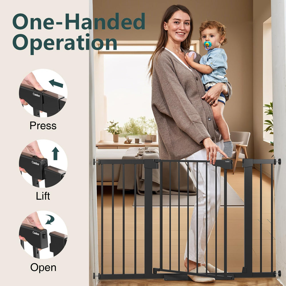 Cumbor hardware mount supports up to 210 lbs on stairs