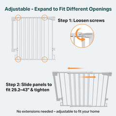 Cumbor no-bottom-bar design enables easy walk-through for kids.