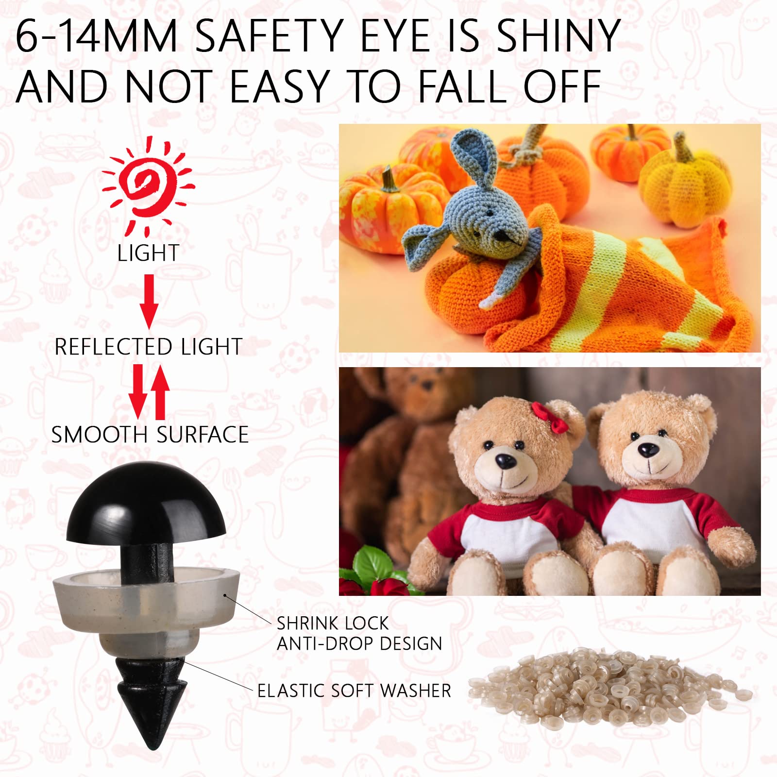 Cumkluu eye size tool measures 6-40mm for quick sizing.