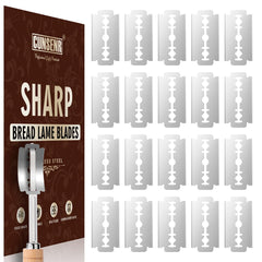 CUNSENR bread lame blades refill pack for clean, precise scoring on artisan loaves.