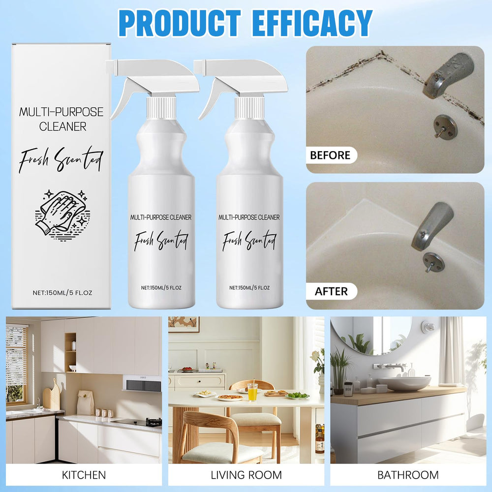 Cuoct all purpose foam cleaner showing rich foam for fast cleaning