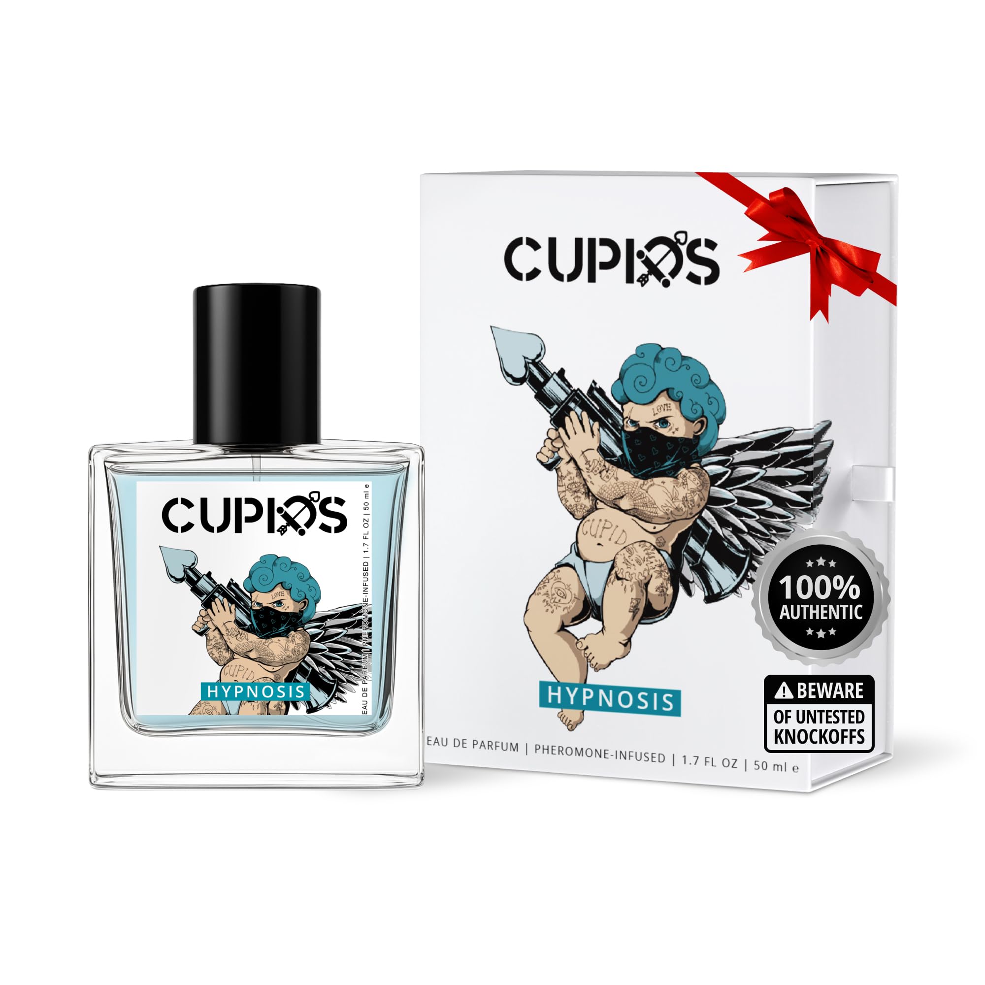 Cupids Original Hypnosis 2.0 bottle—sleek design for daily wear and confidence.