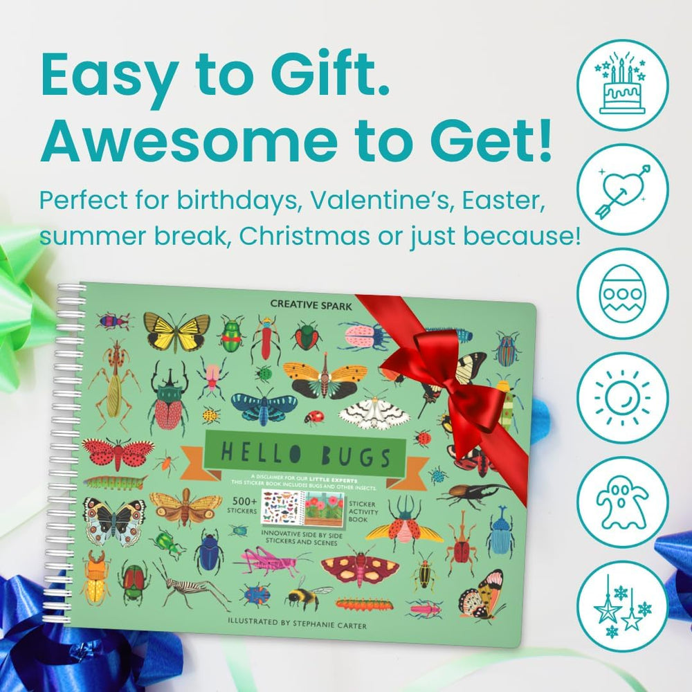 Cupkin Hello Bugs travel essentials pack ideal for flights and trips