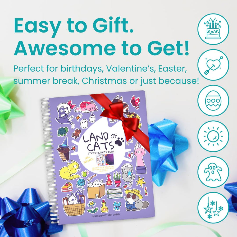 Cupkin Land of Cats gift-ready packaging for birthdays and holidays