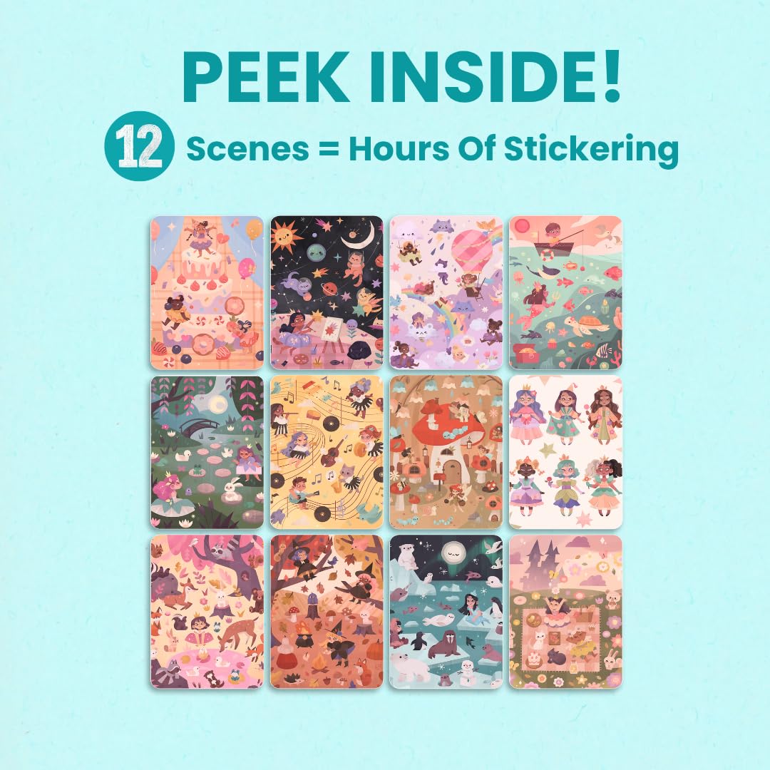 Cupkin World of Princesses peel-and-stick activity for hands-on fun
