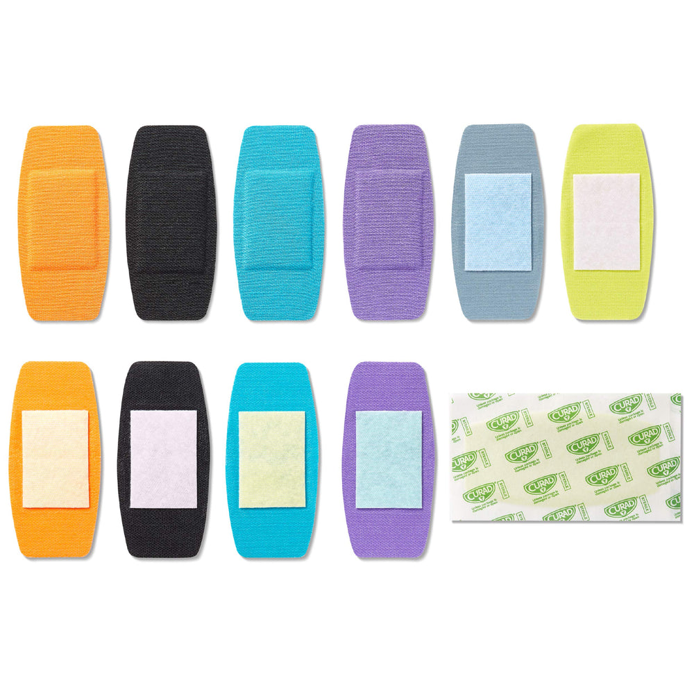 CURAD bandage enduring wet and muddy conditions in outdoor use