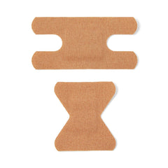 Curad Flex-Fabric woven material highlights breathable comfort.
