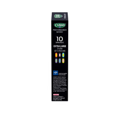 CURAD performance bandage with high absorbency supports messy wounds during activity