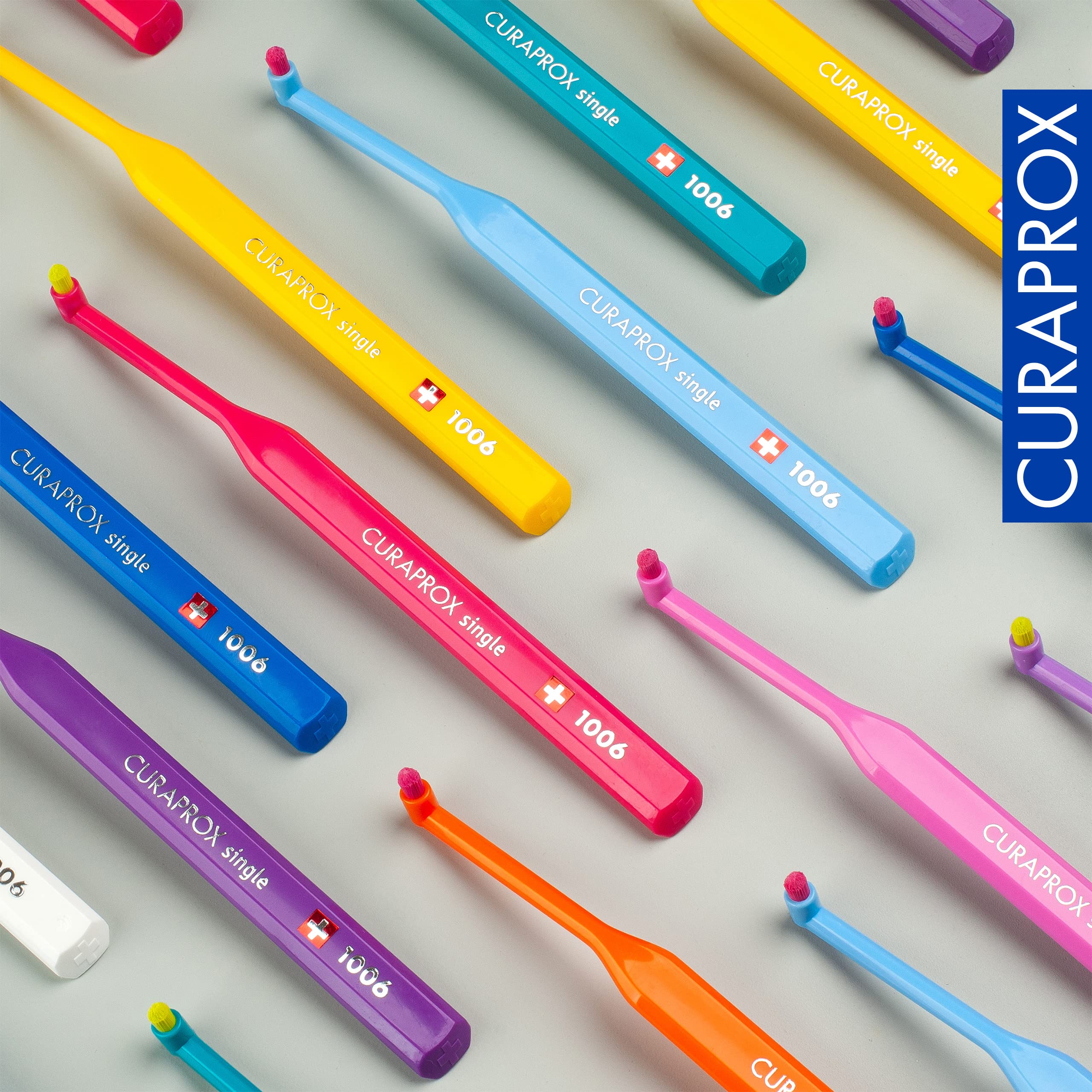 Curaprox CS 1006 Swiss heritage branding signals premium oral care