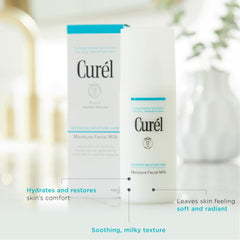 Curel Ceramide Care System graphic illustrating barrier support for the skin
