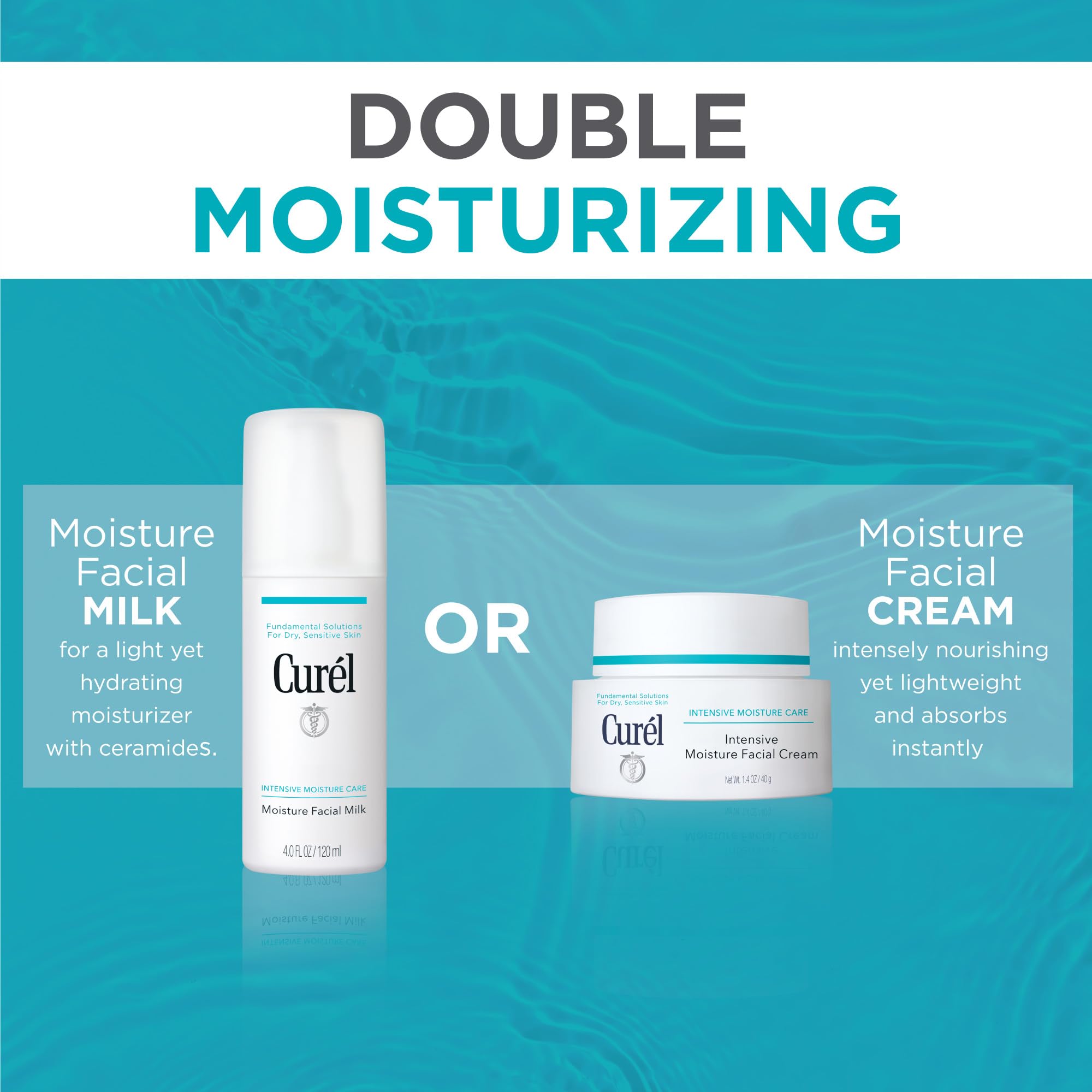 Curel dry skin solution illustration for flaky skin areas