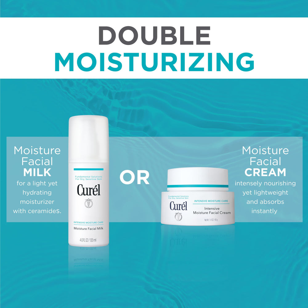 Curel dry skin solution illustration for flaky skin areas