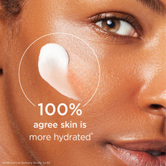 Curel fragrance-free formula label shows pH balance for sensitive skin.