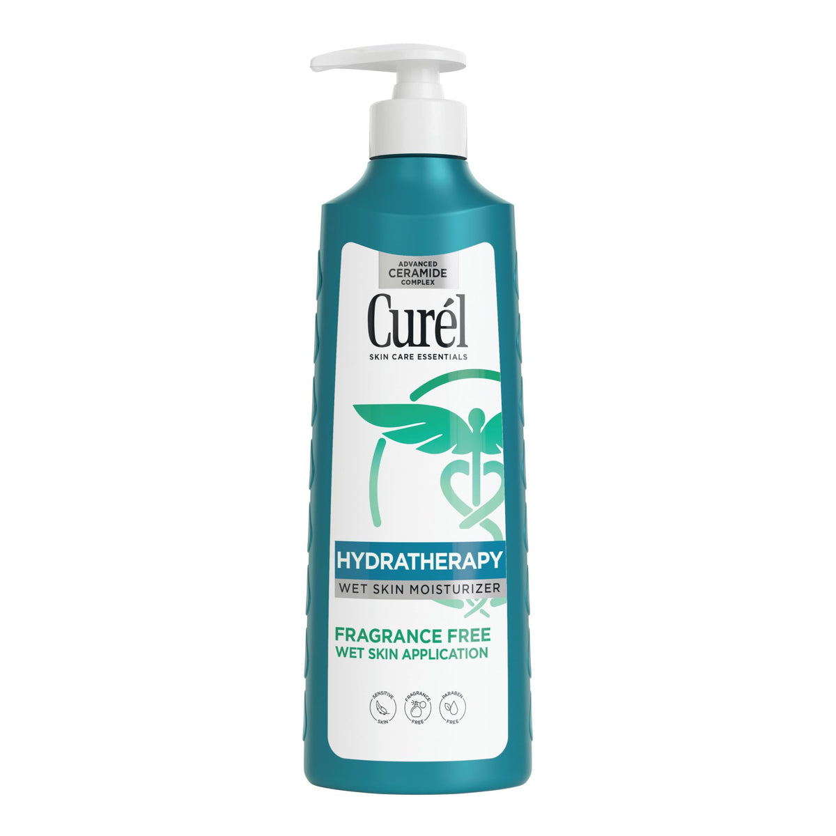 Curel Hydra Therapy in-shower lotion bottle for deep hydration during showers
