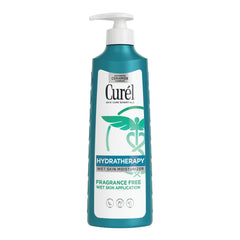 Curel Hydra Therapy in-shower lotion bottle for deep hydration during showers