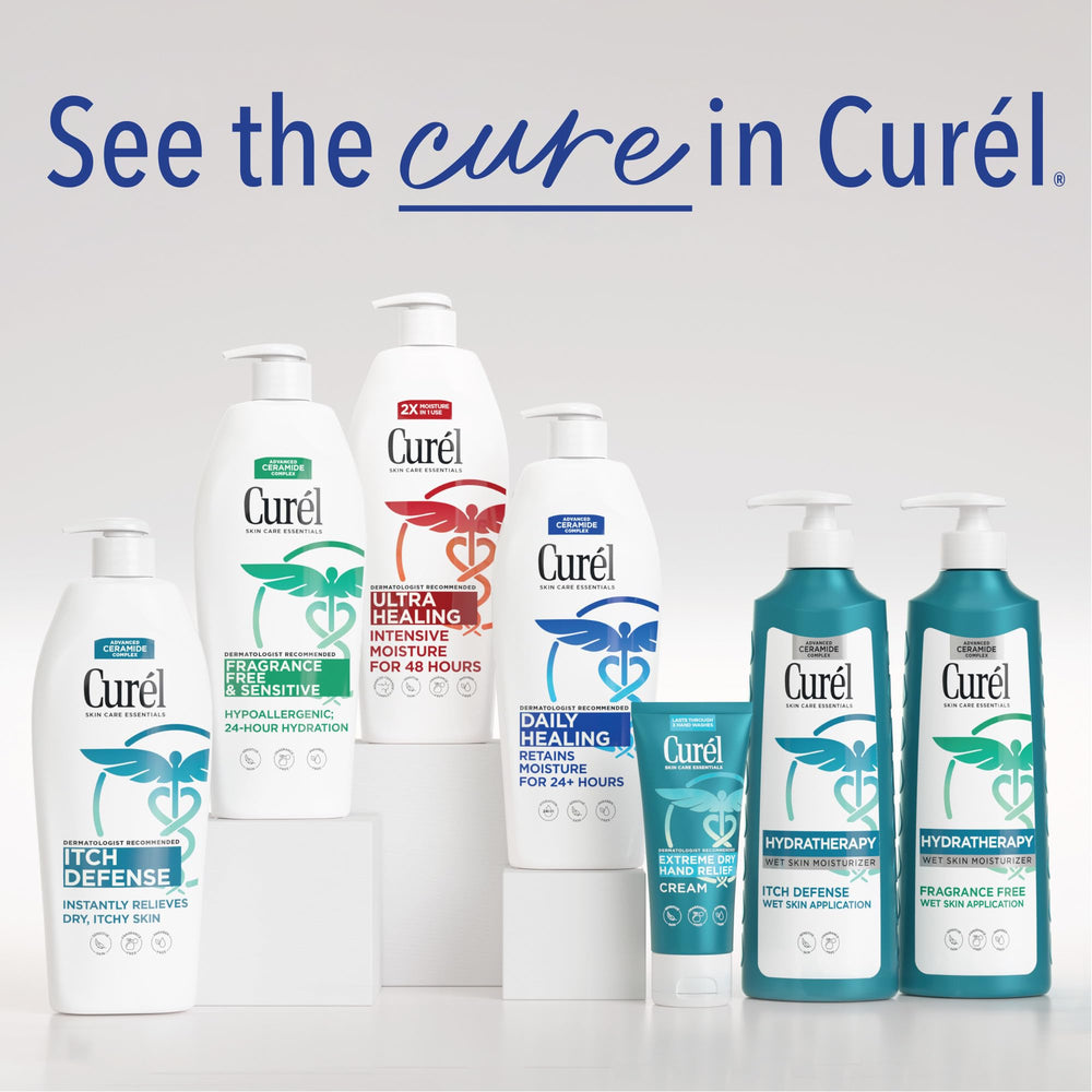 Curél Moisture barrier repair signaling daily use to support skin resilience and comfort.